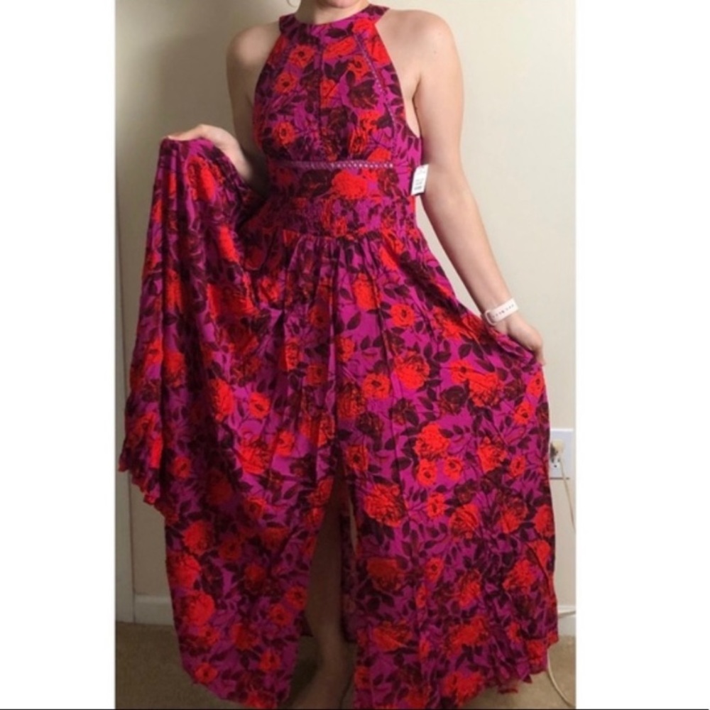 ATL Purple Reign Boho Style Dress NWT